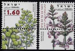 ISRAEL HERBS And SPICES  Sc 1747-1748 MNH 2008 - Unused Stamps (with Tabs)