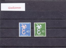 Germania 1958 -  (YT) 164/65**  Europa Cept - 1958