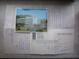 LOT Hôtel EUGENIA (M1505) ESPAGNE - LLORET DE MAR (5 Vues) Carretera De Tossa - Carte Postale Menu Change - Espagne
