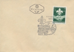 Austria 1962 FDC 50th Anniversary Of The Austrian Scouting - Oblitérés