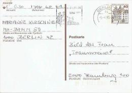 Germany / Berlin - Postkarte Echt Gelaufen / Postcard Used (D977) - Cartes Postales - Oblitérées