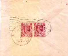 BURMA 1947 COMMERCIAL ENVELOPE POSTED FOR ARIMALAM, INDIA - Birmanie (...-1947)