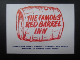 The Famous RED BARREL INN (M1505) LLORET DE MAR? (2 Vues) Calle San Jose - Catasus Martin - Spagna