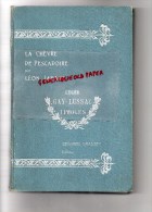 87 - LIMOGES - LYCEE GAY-LUSSAC - LIVRE DE PRIX - LA CHEVRE DE PESCADOIRE PAR LEON LAFAGE-GRASSET -H.DELUERMOZ ILLUSTRAT - Limousin