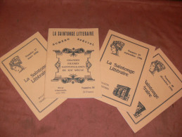 LA SAINTONGE LITTERAIRE / 1996 /  4 BULLETINS /   SAINTES / ROYAN / LA ROCHELLE / ROCHEFORT / PONT L ABBE D ARNOULT - Poitou-Charentes