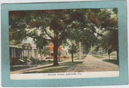 RIVERSIDE  AVENUE  .  JACKSONVILLE  - 1911 -   BELLE   CARTE - Jacksonville