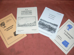 LA SAINTONGE LITTERAIRE / 1999 /  4 BULLETINS /   SAINTES / ROYAN / LA ROCHELLE / ROCHEFORT / PONT L ABBE D ARNOULT - Poitou-Charentes