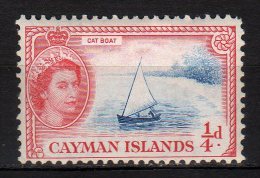 CAYMAN ISLANDS - 1953/59 Scott# 135 YT 140 * - Caimán (Islas)