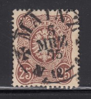 1875 - 1879   MICHEL   Nº  35a  , Rötlichbraun , - Gebraucht