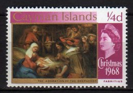 CAYMAN ISLANDS - 1968 Scott# 203 ** - Caimán (Islas)
