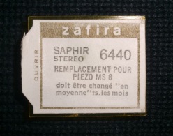 ZAFIRA DIAMANT STEREO REFERENCE 6440 POUR PIEZO MS 8 TOURNE DISQUE CHAINE HIFI - Zubehör & Versandtaschen