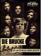 Illustrierte Film-Bühne  -  "Die Brücke" -  Mit Fritz Wepper  -  Filmprogramm Nr. 5024 Von Ca. 1959 - Magazines