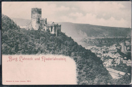 Lahnstein - Burg Lahneck Mit Niederlahnstein - Lahnstein