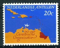 ANTILLES NÉERLANDAISES  336**  20c Bleu, Rouge Et Orange 5ème Réunion Du Conseil De Caraïbes à Willenstadt - Antilles