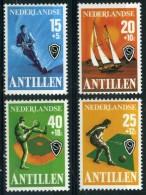 ANTILLES NÉERLANDAISES  540/543**  Cinquantenaire De La Fondation Du Scoutisme Et Centenaire De La Naissance De Baden-Po - Antillen