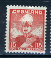 1938 - GROENLANDIA - GREENLAND - GRONLAND - Catg Mi. 5 - MLH - (T22022015....) - Neufs