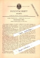 Original Patent - James Whiteford In Greenock , Scotland , 1882 , Rail Fastening For Railway , Inverkip !!! - Renfrewshire