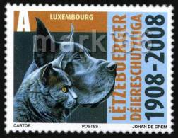 Luxembourg - 2008 - Centenary Of Luxembourg Association Of Animal Protection - Mint Stamp - Ungebraucht