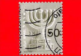 ISRAELE - 2003 - Candelabro -  Menorah - 50 - Used Stamps (without Tabs)