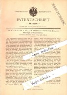 Original Patent - William Nadler In Wantage , 1882 , Thresher , Agriculture !!! - Altri & Non Classificati