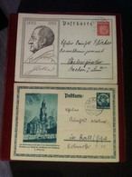 AK's Motiv Mit Stempel Kall Eifel 1932 Und 1933 Goethe Und Potsdam - Euskirchen