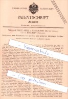 Original Patent - W. Price Abell In Essequibo , British Guinea Und In Hinckley , England , 1895 , !!! - Sonstige & Ohne Zuordnung