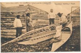 Esquimaux Building A Kayak - Sonstige & Ohne Zuordnung