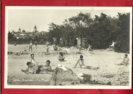 EFR-10  La Plage D'Estavayer, TRES ANIME. Non Circulé, Soc. Graphique 3215 - Estavayer