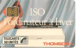 CARTE-PUBLIC-01/1989-F-46C-SC4on-50U-ISO THOMPSON-OFFSET-CARTON-6-IMPACTS104507-UTILISEE-TB E - 1989
