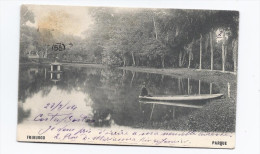 CPA BRESIL - FRIBURGO - PARQUE - TB PLAN D'une Barque Avec Animation Sur Lac Du Parc - Autres