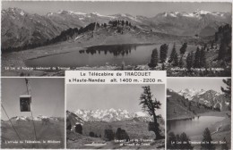 SUISSE,SCHWEIZ,HELVETIA,S WISS,SWITZERLAND,VALAIS,H AUTE NENDAZ,CONTHEY,HAUT DE CRY,TRACOUET,TELECABINE,P HOTO MONTAGE - Nendaz