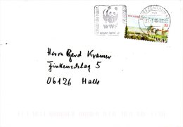 ALLEMAGNE. Enveloppe Ayant Circulé En 2010. WWF Panda. - Lettres & Documents