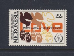 MICRONESIE 1986 ANNEE DE LA PAIX Sc N°46 NEUF MNH** - Micronesië