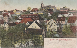 Litho AK Gruss Reinhardtsgrimma Bei Glashütte Dippoldiswalde Schlottwitz Cunnersdorf Luchau Maxen Altenberg Hausdorf - Glashütte