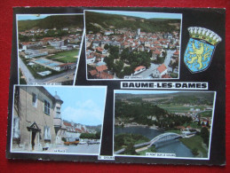 25 - BAUME LES DAMES - CARTE MULTI-VUES - " RARE " - Baume Les Dames