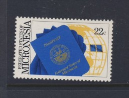 MICRONESIE 1986 PASSEPORT MICRONESIEN Sc N°53 NEUF MNH** - Micronésie