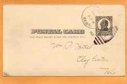 United States 1909 Card Mailed - 1901-20