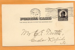 United States 1908 Card Mailed - 1901-20