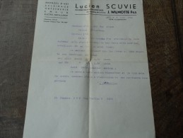 Lucien SCUVIE(Bronzes D'art,orfevrerie,emaux) Remise D'offre Du 08/06/1944 - 1900 – 1949