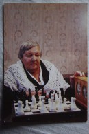 JEU -  Chess Schach Ajedrez Echecs 1982 USSR Postcard  Rudenko Chess World Champion - Chess