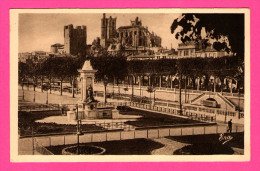 Narbonne - Vue Générale Et Monument Aux Morts - ERA - Narbonne