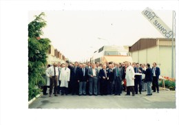 21 - GENLIS - Côte D´Or -  Visite Des Clients De Normandie Entreprise De Peinture à La Seigneurie 1998 - Train T.G.V. - Camions & Poids Lourds