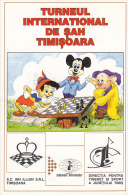 13503- CHESS, ECHECS, DISNEY CARTOONS CHARACTERS, PINOCCHIO, MICKEY MOUSE, DOPEY - Echecs