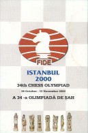 13517- CHESS, ECHECS, ISTANBUL CHESS OLYMPIAD - Echecs