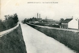 Ardres Le Canal Et La Sucrerie - Ardres