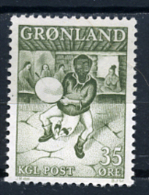 1961 - GROENLANDIA - GREENLAND - GRONLAND - Catg Mi. 46 - MLH - (T/AE22022015....) - Unused Stamps