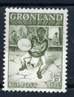 1961 - GROENLANDIA - GREENLAND - GRONLAND - Catg Mi. 46 - Used - (T/AE22022015....) - Gebruikt