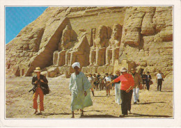 EGYPTE - ABOU SIMBEL ROCK TEMPLE OF RAMSES II - Pyramides