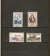 TUNISIE LOT N°310/313  NEUF **   DE1946/47 - Unused Stamps