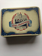 TOP Boite En Fer : ZIPPO 60th Anniversary 1932-1992 - Boîtes